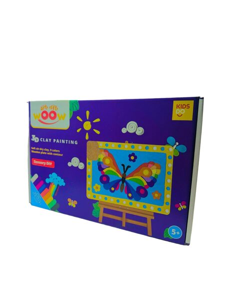 3D glezna no viegla plastilīna. TAURENIS