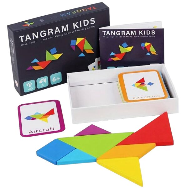 Bērnu Tangram grāmata