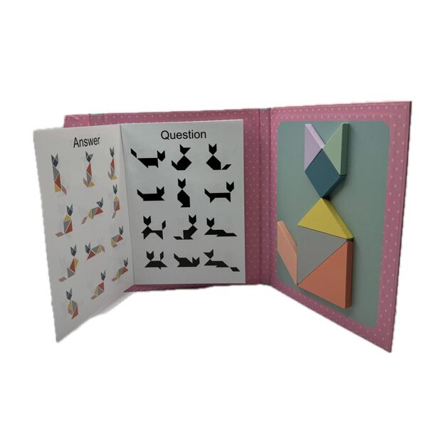 Tangram grāmata (roza)