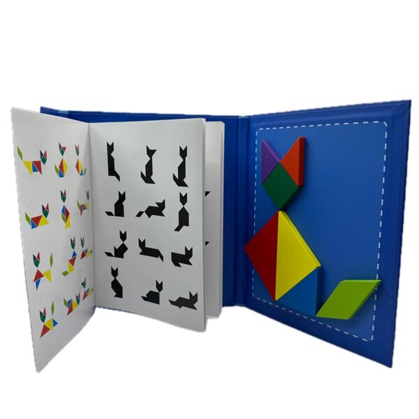 Tangram grāmata (zila)