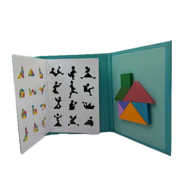 Tangram grāmata (gaiši zaļa)