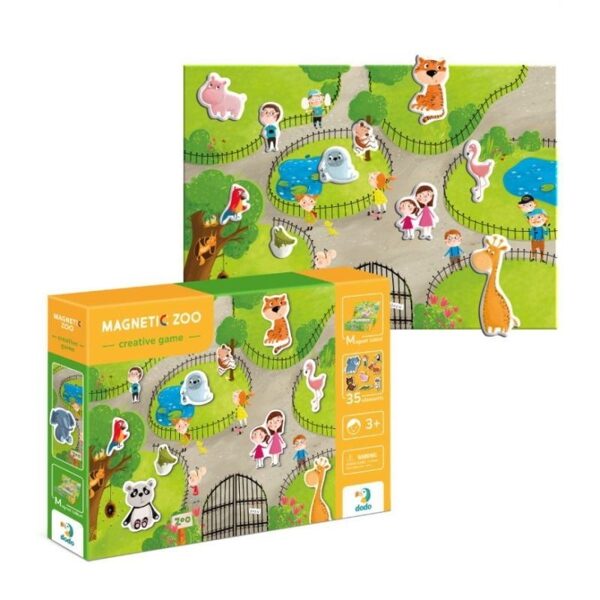 Magnētu komplekts Zoo (35 gab.)